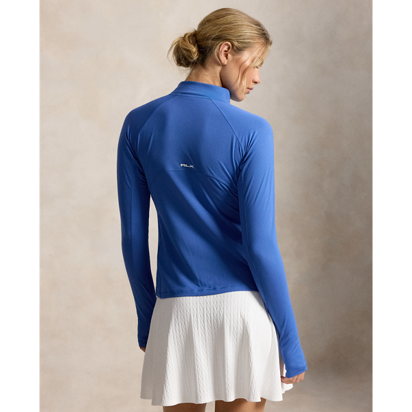 Modern Royal UV Stretch-Jersey Quarter-Zip RLX 5