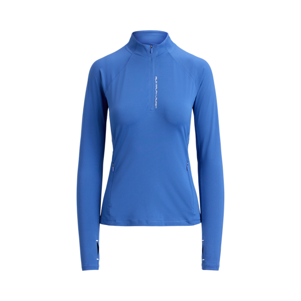 Modern Royal UV Stretch-Jersey Quarter-Zip RLX 2