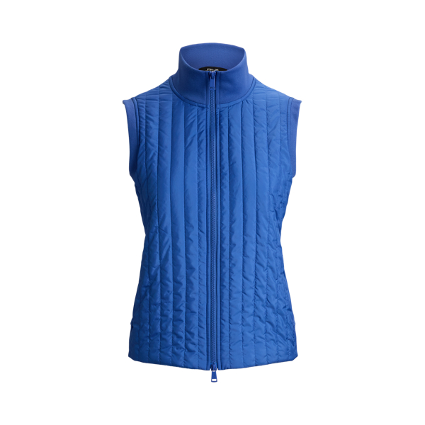 Gilet hybride zipp&eacute; RLX en Royal moderne 2
