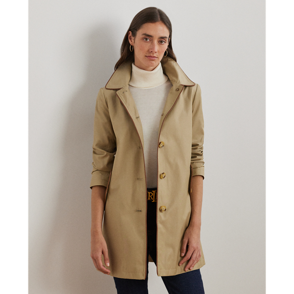 Petite tan coat best sale