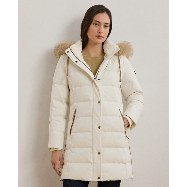 Women s Cream Coats Jackets Ralph Lauren UK