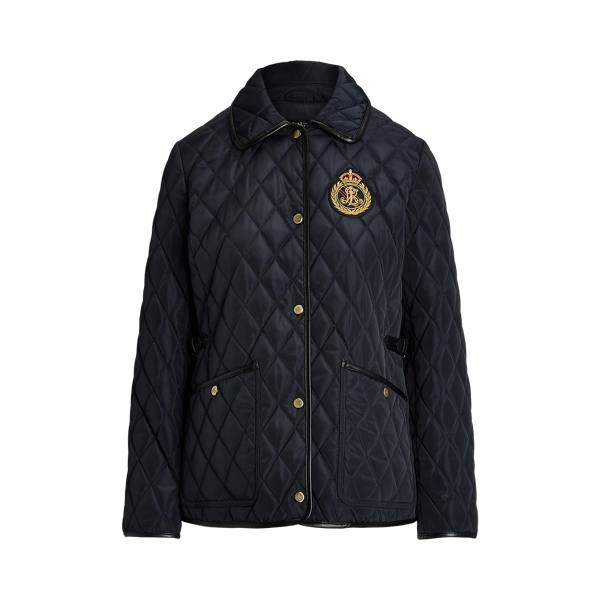 Ralph lauren petite quilted coat best sale