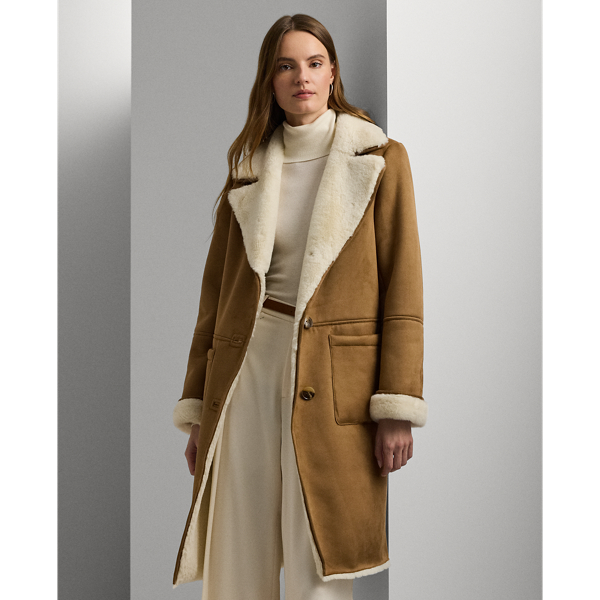 Faux sherpa coat online