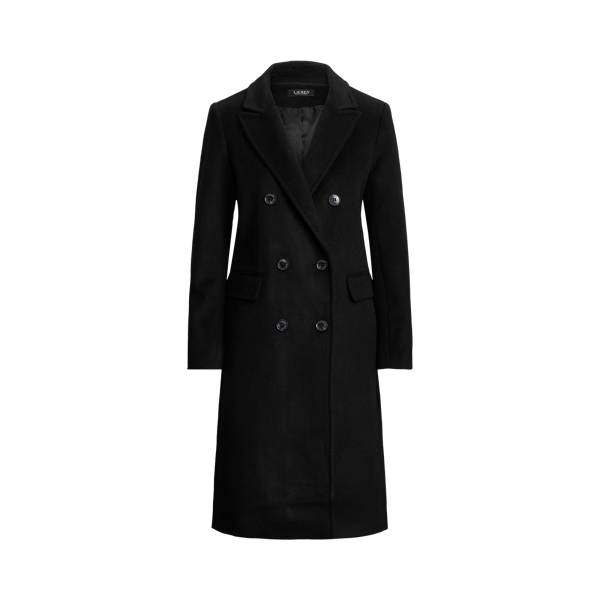 Ralph lauren double breasted wool coat on sale