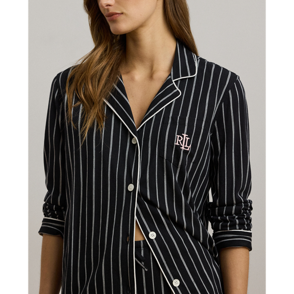 Ralph Lauren black deals label womens striped Bateau neckline Tunic Black/White $560.