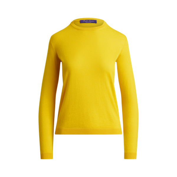 Pull col rond en cachemire