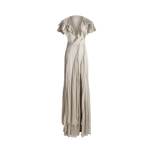 Abendkleid Josef aus Stretch-Satin Ralph Lauren Collection in 1
