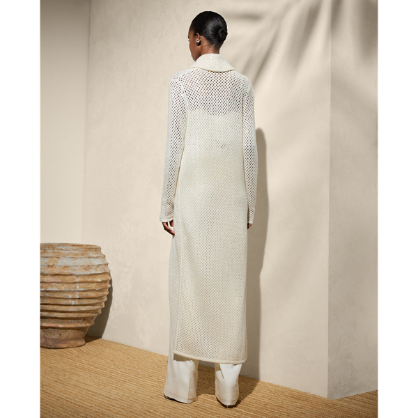 rielle riche Mesh Knit 2way Cardigan - メルカリ