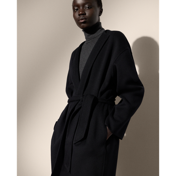 Caelan Cashmere Wrap Coat