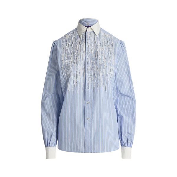 Camisa Lyndy de algod&oacute;n con rayas