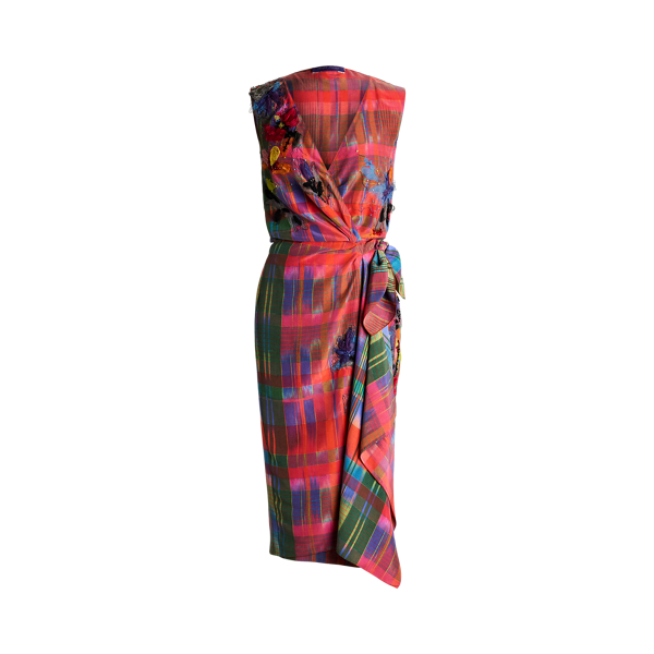 Cleary Embellished Print Cocktail Dress