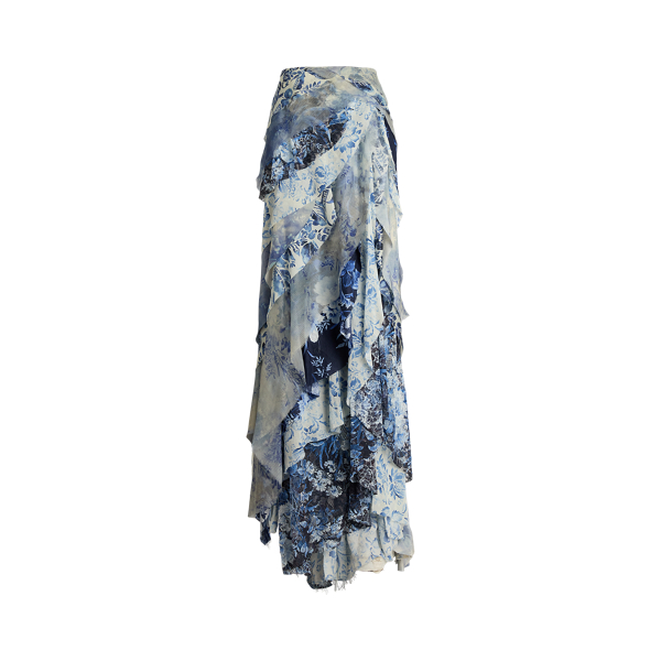 Clairee Floral Tiered Maxiskirt