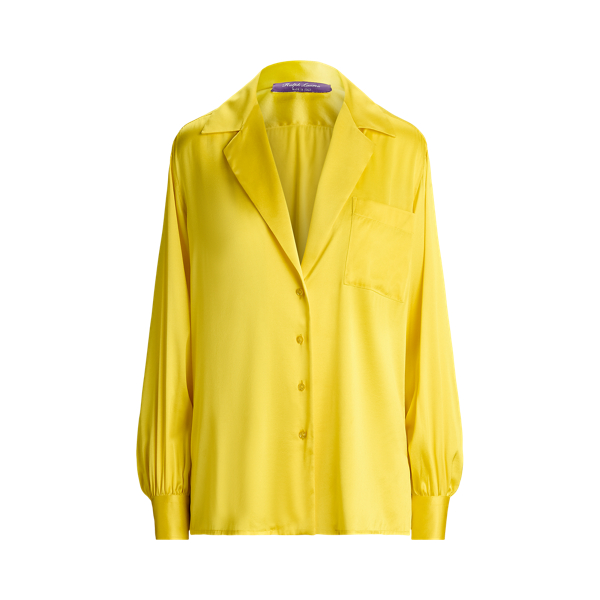 Roslin Washed Stretch Charmeuse Shirt