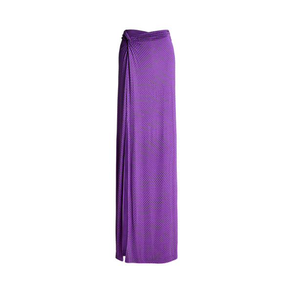 Embellished Jersey Sarong Maxiskirt Ralph Lauren Collection 1
