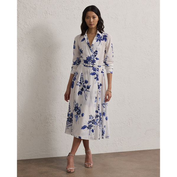 Aniyah Floral Textured Day Dress