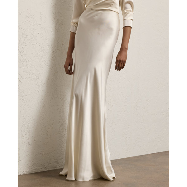 スカート Polo Ralph Lauren Masina Stretch Satin Skirt Masina Stretch Satin Skirt