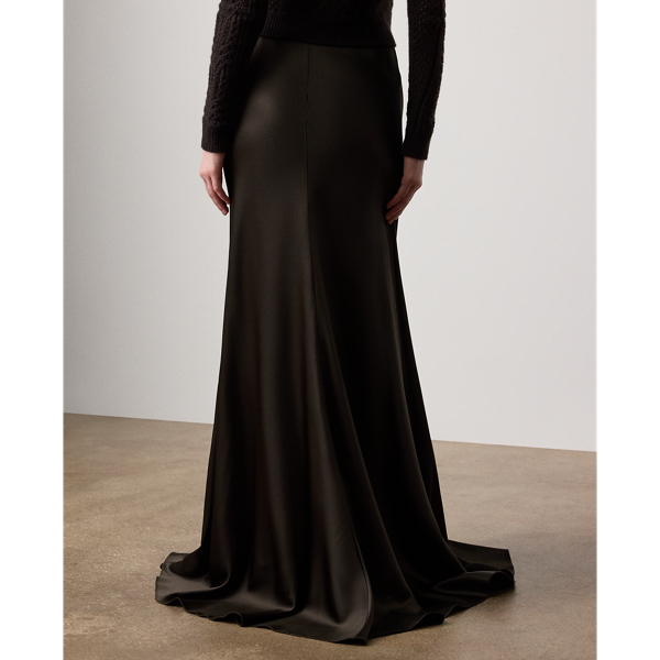 Masina Stretch Satin Skirt for Women | Ralph Lauren® UK