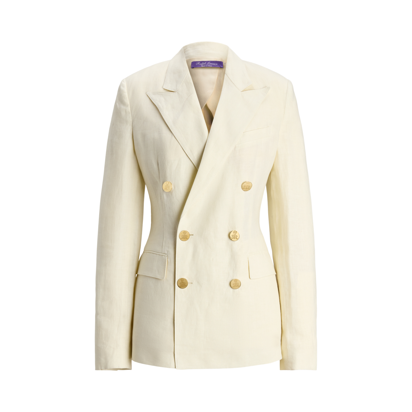 Женская куртка Ralph Lauren Camden Linen, цвет: Кремовый — фото 6