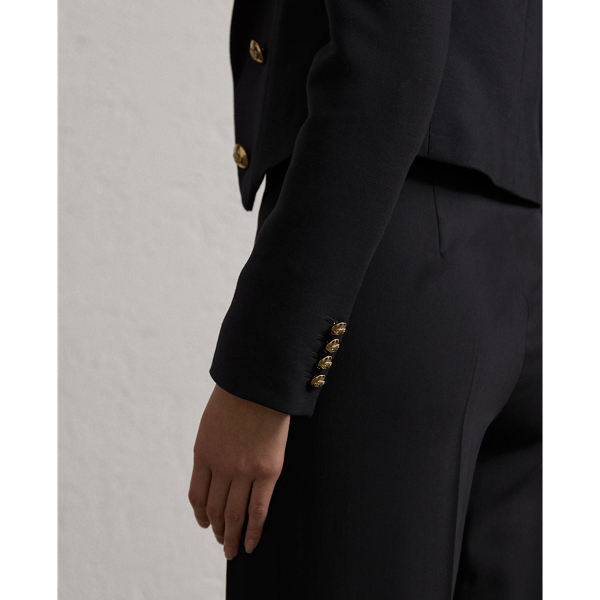 Spencer Wool Crepe Tuxedo Jacket