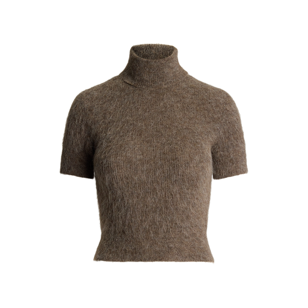 Wool-Blend Roll Neck Jumper