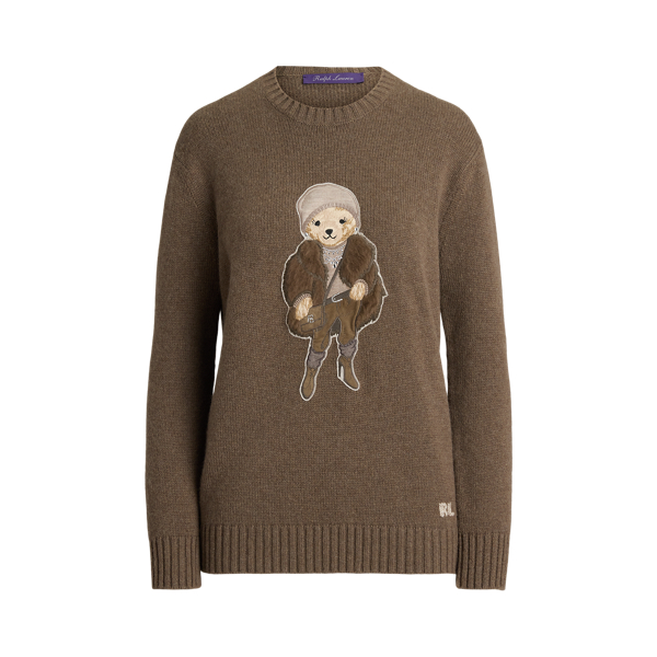 Winter Polo Bear Cashmere Sweater