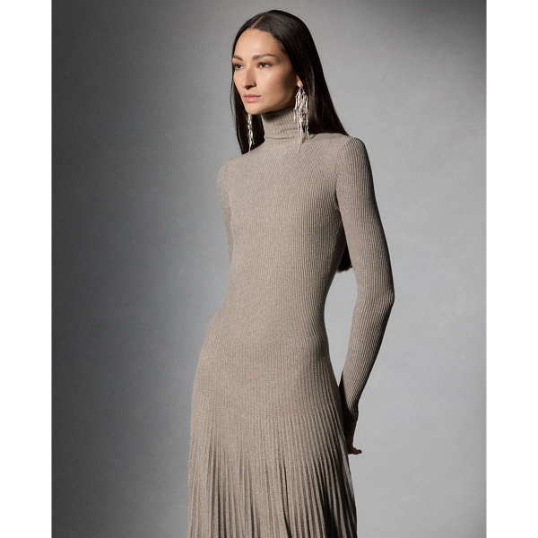 Turtleneck evening dress deals