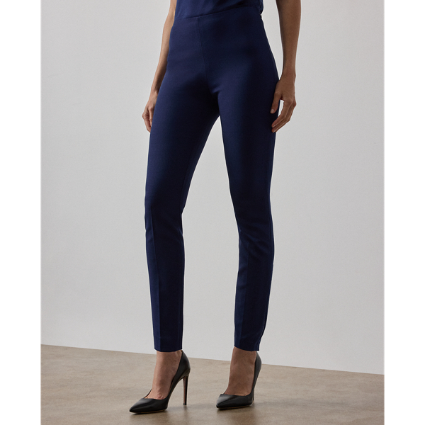 パンツ LAUREN RALPH LAUREN Woman Pants Blue 200908891 002 Women's Blue Ralph Lauren Collection Pants | Ralph Lauren
