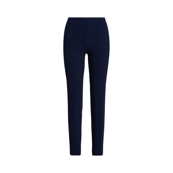 Navy Annie Wool Crepe Trouser Ralph Lauren Collection 2