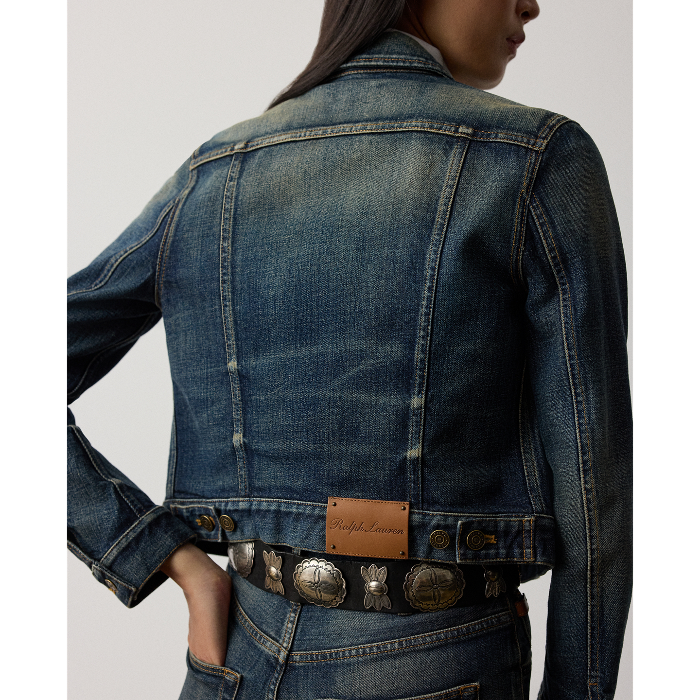 Куртка Ralph Lauren Rigby Denim Trucker, цвет: Индиго — фото 4