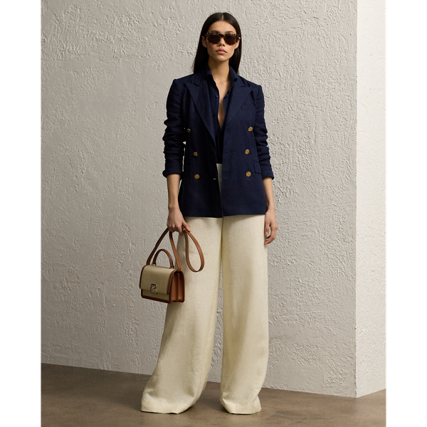 Daria Linen Wide-Leg Pant