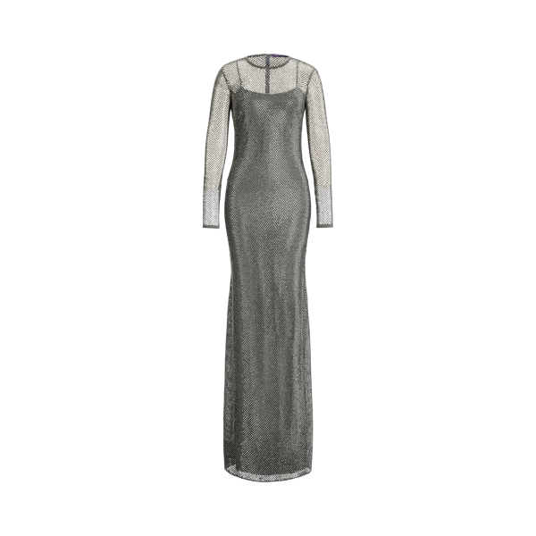 Ralph lauren silver dress on sale