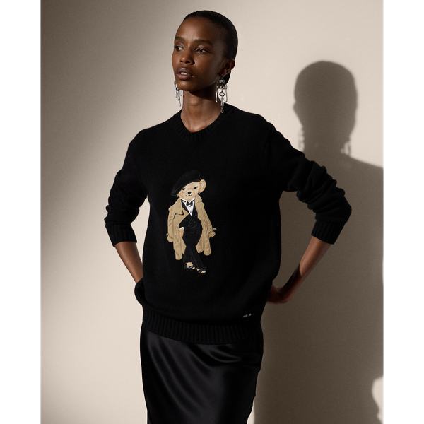 Trench Polo Bear Cashmere Sweater for Women Ralph Lauren UK