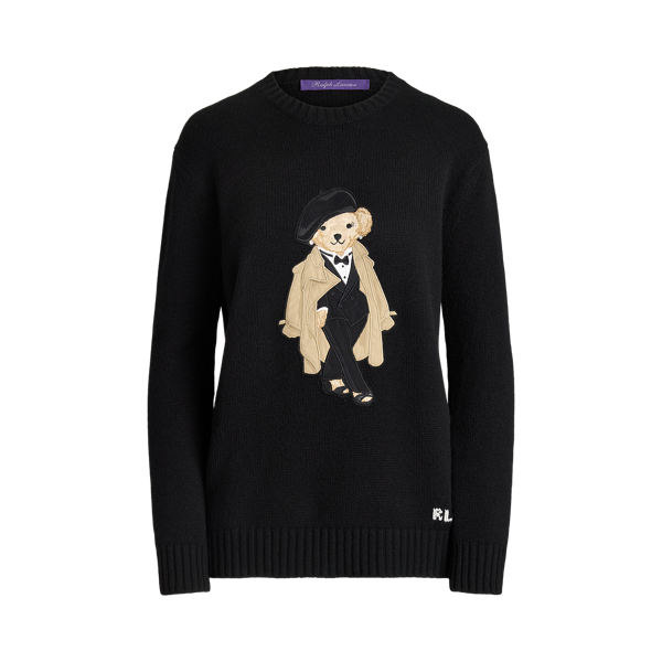 Trench Polo Bear Cashmere Sweater for Women Ralph Lauren UK