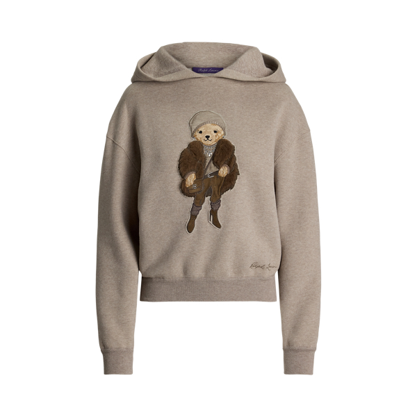 Winter Polo Bear Fleece Hoodie Ralph Lauren Collection 1