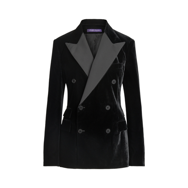 Ralph lauren velvet jacket clearance