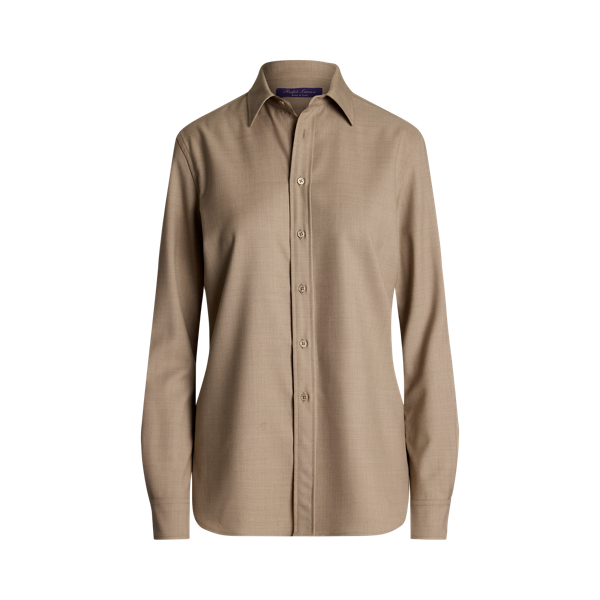 Kyle Relaxed Fit Wool Shirt