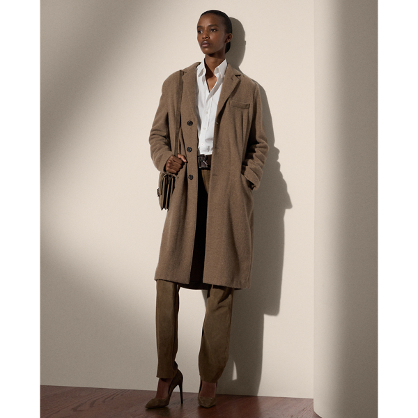 Norreen Cashmere-Wool Tweed Coat