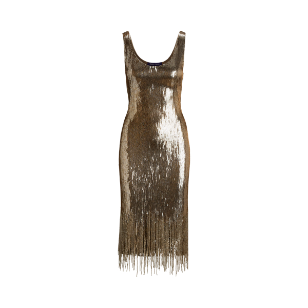 Vestido de c&oacute;ctel Dolley de seda Ralph Lauren Collection en 1