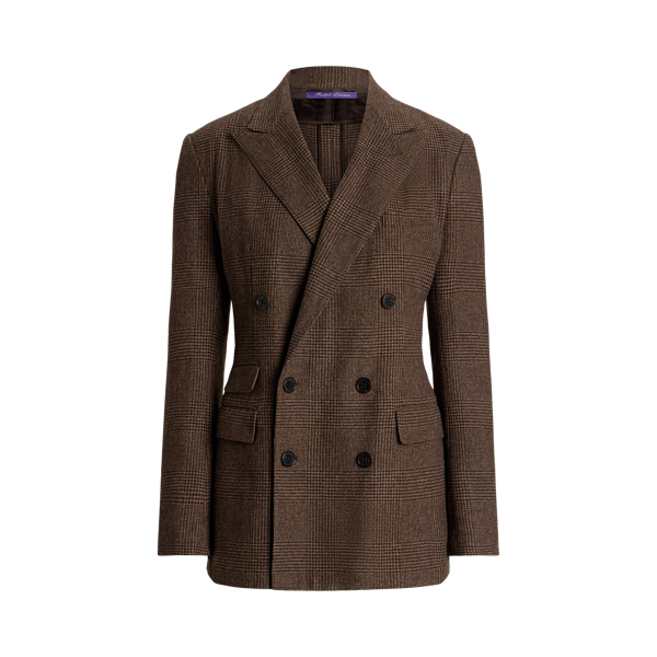 Lily Glen Plaid Wool Jacket