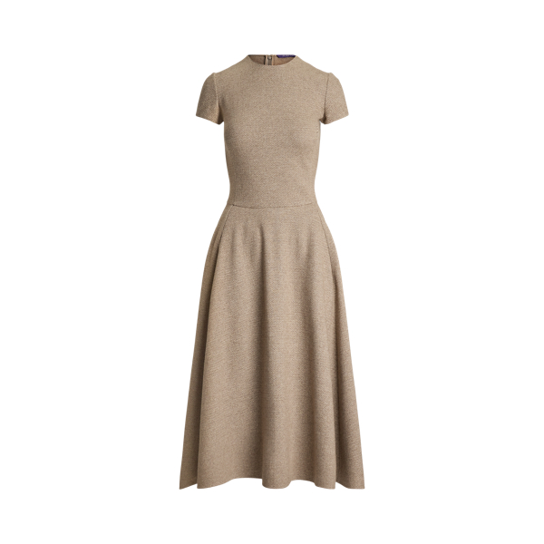 Margaret Herringbone Jersey Day Dress