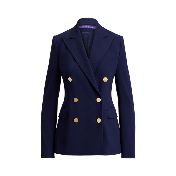 Icon Navy Camden Wool Crepe Jacket Ralph Lauren Collection 2