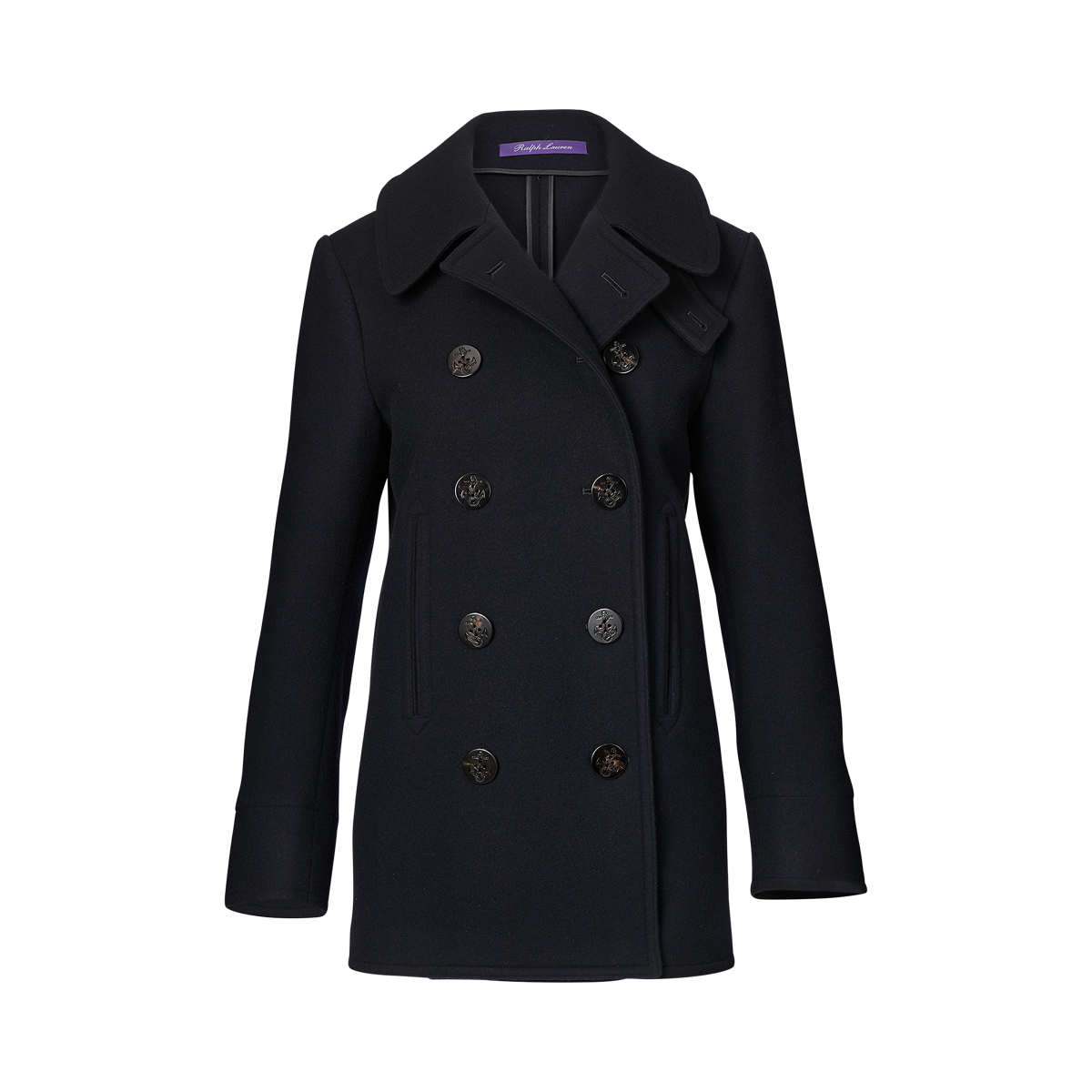 Logan Double Faced Wool Cashmere Peacoat