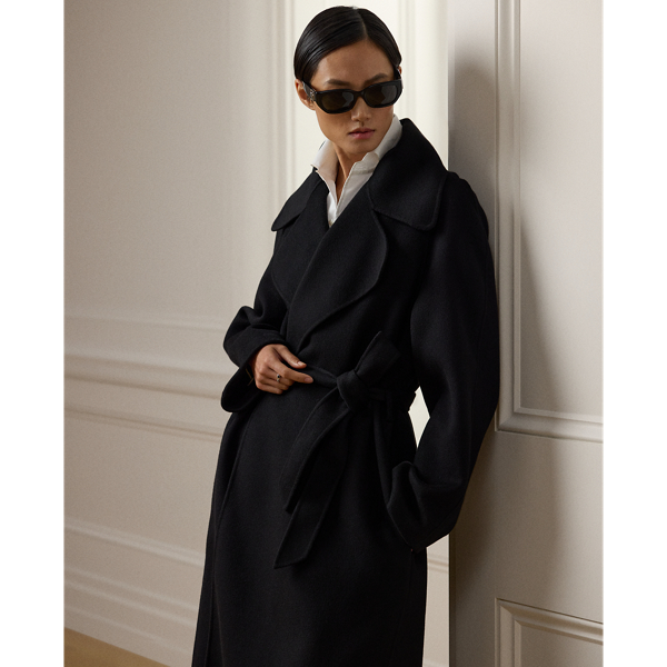 Leonarda Cashmere Wrap Coat