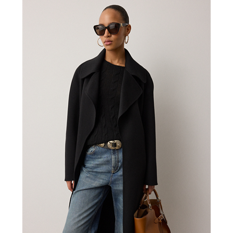Женские куртки Ralph Lauren Leonarda Cashmere Wrap Coat