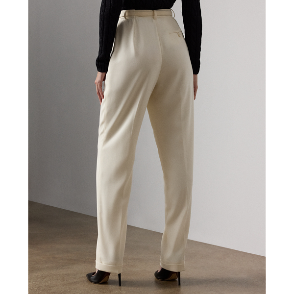 Hose Acklie aus Wollgabardine