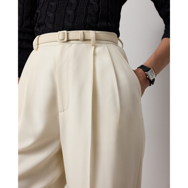 Hose Acklie aus Wollgabardine