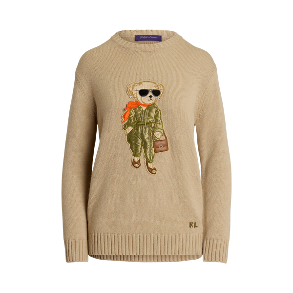 Cable-Knit Silk V-Neck Sweater
