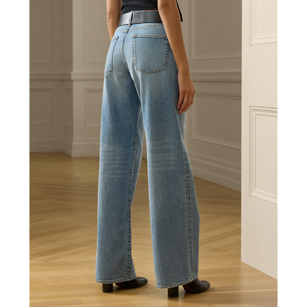 Relaxed-Fit Jeans Mercer mit weitem Bein