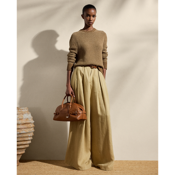 Silk Birdseye Crewneck Jumper