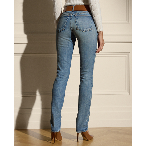 Percy Wash Barrett Slim Denim Jean Ralph Lauren Collection 6